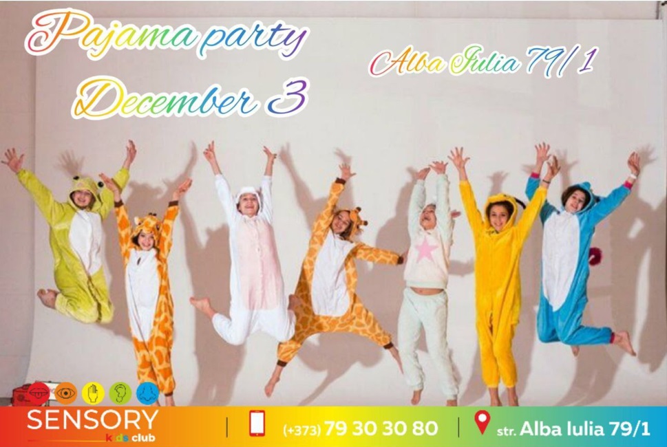 Commercial affix Artifact PETRECERE ÎN PIJAMALE LA SENSORY KIDS CLUB pentru copii de 4 - 7 ani! Noutăţi în Moldova — Familia.md Commercial affix Artifact PETRECERE ÎN PIJAMALE LA SENSORY KIDS CLUB pentru copii de 4 - 7 ani! Noutăţi în Moldova — Familia.md