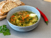 Домашняя зама из куриного бульона — классический рецепт ароматного супа