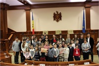 Лицей и Детсад Elitex посетили Парламент РМ