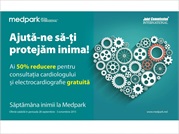 Medpark continuă campania "Ajută-ne să-ți protejăm inima"