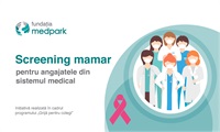 Fundația Medpark lansează un proiect de screening mamar pentru angajatele din sistemul medical