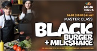 Master-class "BLACK BURGER + milkshake"