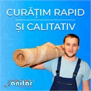 Servicii de spalare și curățare a covoarelor, pledurilor și  pernelor.