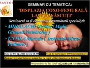 Seminar informativ cu tematica "Displazia coxo-femurală la noi nascuți"