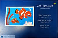 Master-class pentru copii “Prietenul meu, Nemo” la centrul de dezvoltare 